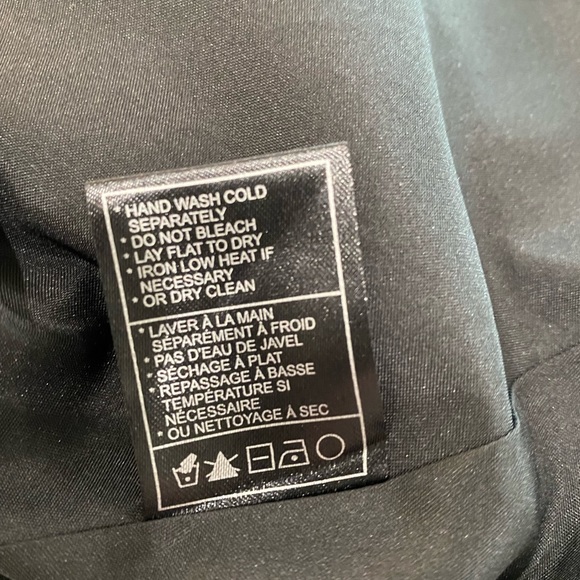 BB DAKOTA Sleeveless Peek-A-Boo Front and Back Blue/Gray and White Dress Size 4 - Picture 6 of 6